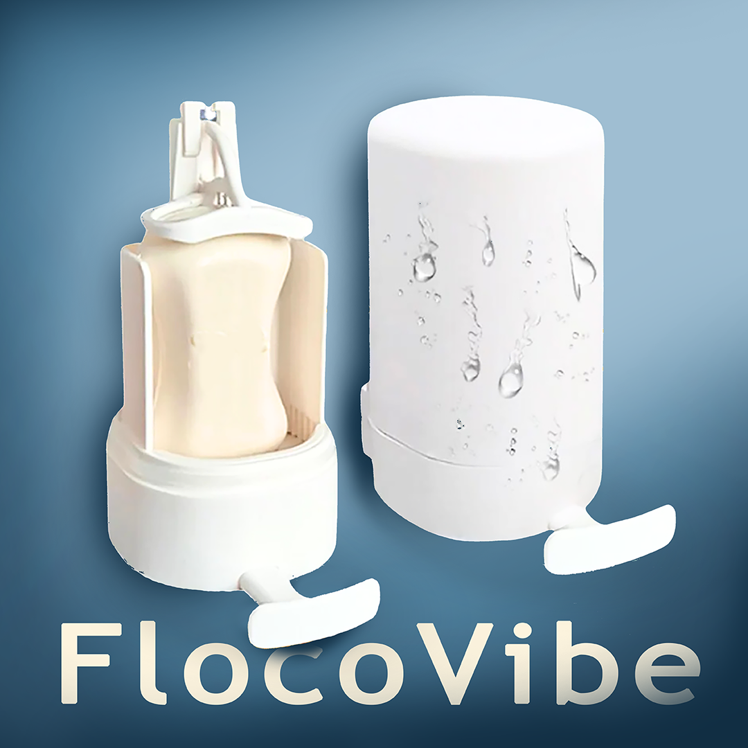 FlocoVibe Distributeur de savon solide Zéro déchet.